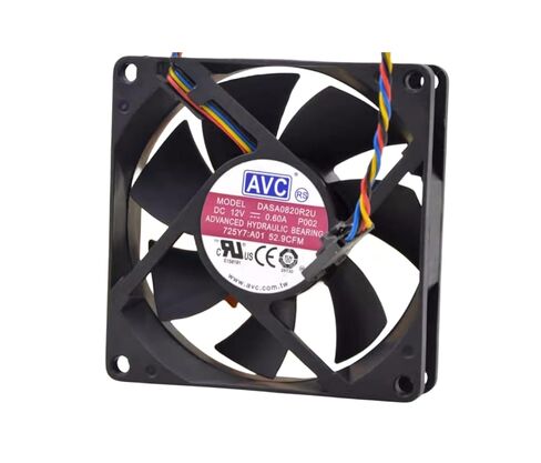 DASA0820R2U 12V 0.60A 8020 مروحة تبريد 80X80X20MM 4-Wire in Kuwait