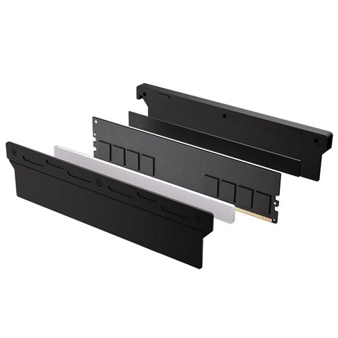 مروحة تبريد من الألومنيوم مقاس 140 × 35 × 9 مم لوحدة DDR5 DDR4 DDR3 التي تزيد درجة حرارة الألعاب وتحرير الفيديو ووحدة الذاكرة وغطاء تبديد الحرارة in Kuwait