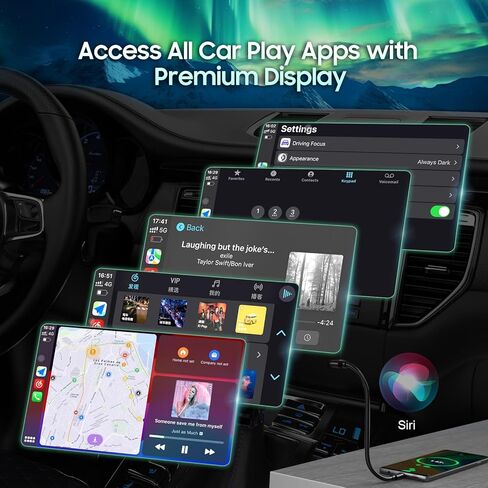 راديو ستيريو للسيارة Hyundai Elantra (2012-2013)، 9 بوصة 1280x720P IPS HD شاشة لمس لاسلكية Carplay Andriod Auto in Kuwait