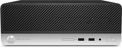 كمبيوتر HP ProDesk 400 G4 المكتبي صغير الحجم للأعمال، Intel Quad-Core i5-7400 3.0G، 16G DDR4،240G SSD، VGA، DP، Windows 11 64 بت دعم متعدد اللغات الإنجليزية/الإسبانية (متجدد) in Kuwait