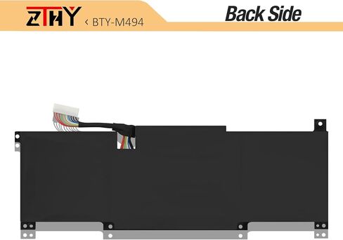ZTHY BTY-M494 Laptop Battery Replacement for MSI Modern 14 C7M C11M C12M C12MO C13M, Modern 15 B12M B12HW B13M H C13M Series C7M-074UK C7M-044XES C7M-055XES C7M-096NEU C7M-217FR C7M-245IT 11.4V 39.3Wh in Kuwait