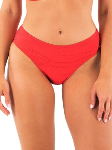 FANTASIE womens Beach Waves Mid Rise Bikini Brief Bikini Bottoms in Kuwait