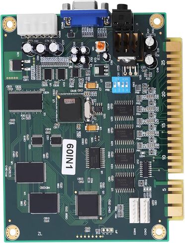 Classic 60 in-1 Multicade PCB Board CGAVGA Output for Jamma Game in Kuwait