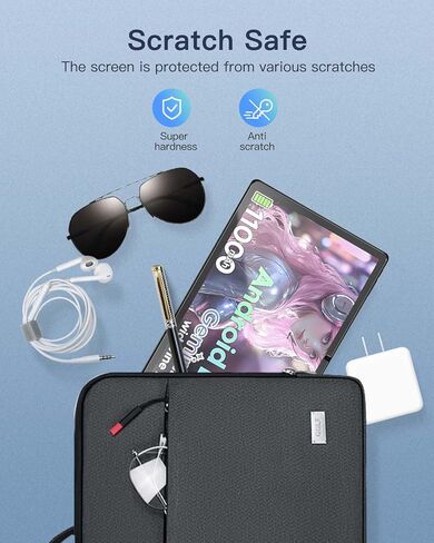 2-Pack Screen Protector for DOOGEE U13 13 inch Tablet, 9H Hardness Tempered Glass for DOOGEE U13 Tablet, Anti-Scratch, Bubble Free, HD Clarity in Kuwait