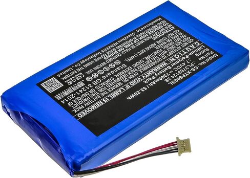 Replacement Battery for XTOOL EZ500,i80 Pad,PS80,PS80E,X7,PN:PL3769124 2S,7200mAh in Kuwait