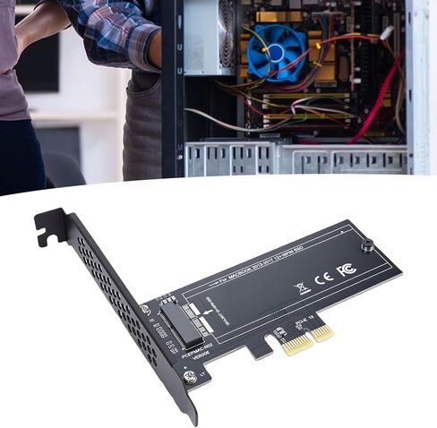 SSD إلى PCIE 1X بطاقة محول 12 + 16 Pin SSD محول PCIE 4.0 واجهة التوصيل والتشغيل لـ Pro 2013 إلى 2017 مع دعم 10 11 in Kuwait
