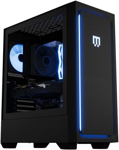 ماينجير كلاسيك MG-1 | كمبيوتر مكتبي للألعاب باللون الفضي - NVIDIA GeForce RTX 5060 - AMD Ryzen 5 9600X - ذاكرة DDR5 سعة 16 جيجابايت - وحدة تخزين NVMe SSD سعة 1 تيرابايت - RGB in Kuwait