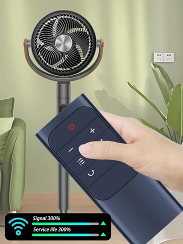 ZWP Replacement Remote Control for Dreo Standing Fan, Oscillating Fan DR-HPF002, DR-PF002, DR-HAF003S, DR-HPF004S, DR-HPF005S, DR-HAF004S，PolyFan 715S, PolyFan 513S, DR-Polyfan, 6 Modes in Kuwait