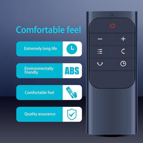 ZWP Replacement Remote Control for Dreo Standing Fan, Oscillating Fan DR-HPF002, DR-PF002, DR-HAF003S, DR-HPF004S, DR-HPF005S, DR-HAF004S，PolyFan 715S, PolyFan 513S, DR-Polyfan, 6 Modes in Kuwait