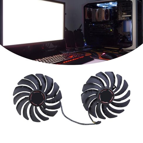 95mm GPU Cooling Fan High Efficiency PLD10010B12HH for RTX2080 2080Ti 2070 Graphics Card 4Pin Quiet Operating GPU Fan in Kuwait