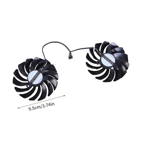 95mm GPU Cooling Fan High Efficiency PLD10010B12HH for RTX2080 2080Ti 2070 Graphics Card 4Pin Quiet Operating GPU Fan in Kuwait
