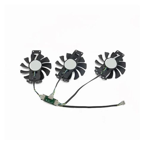 3 قطع GA81S2U 12V 0.35A 4Pin GPU Cooler لبطاقات الرسومات GTX 980/970 in Kuwait