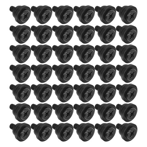 jojofuny 100pcs Hard Drive Disk Screws and Shock Absorption Mounting Fittings for SSD HDD Anti-Vibration Computer Hard Drive Accessories Compatible with 3.5-inch in Kuwait