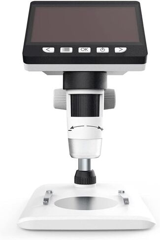 Microscope Kit 1080P 8LED Microscope Practical Portable LCD Electronic Video Microscopes Microscope Slides in Kuwait