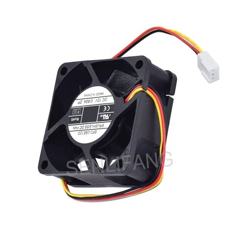 جديد 6 سنتيمتر مربع مروحة التبريد EFC-06E12D 6025 60*60*25 مللي متر DC12V 0.6A 3 خطوط in Kuwait