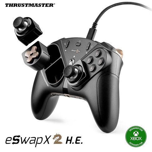 Thrustmaster ESWAP X2 H.E – Modular Gamepad for Esports Games with Anti-Drift H.E.A.R.T. (Hall Effect) Mini-Sticks – Compatible with Xbox Series X|S, Xbox One and PC in Kuwait