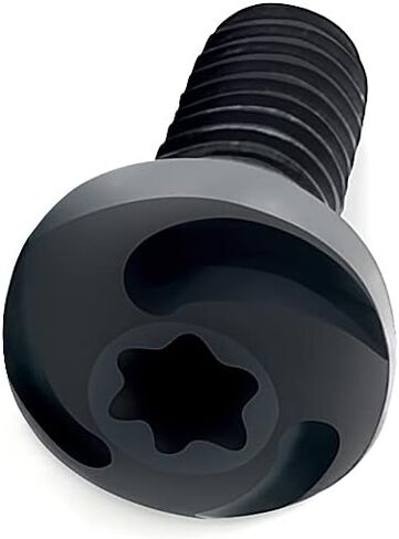 Guuun CZ Grip Screws, 4 O Rings, T10 Torx Key, 2 Stainless Steel Screws - Black in Kuwait