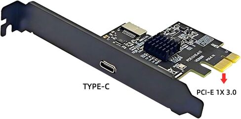 يقوم سطح المكتب بترقية PCIE 1 إلى USB3.2 بطاقة توسيع USB مع نقل بيانات بسرعة 10 جيجابت في الثانية ASM3142 Chip Desktop محول التوافق مع الأجهزة المتعددة in Kuwait