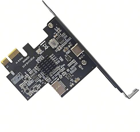 يقوم سطح المكتب بترقية PCIE 1 إلى USB3.2 بطاقة توسيع USB مع نقل بيانات بسرعة 10 جيجابت في الثانية ASM3142 Chip Desktop محول التوافق مع الأجهزة المتعددة in Kuwait