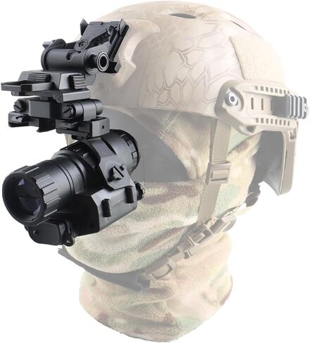 YSS NVG جبل مزدوج J ARM تتوافق جبل ل PVS 14 مناظير للرؤية الليلية/أحادي العين محول جسر معدني in Kuwait