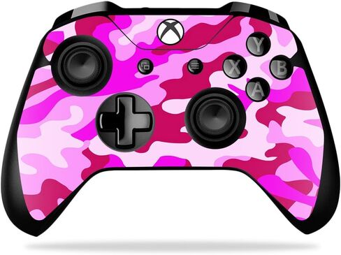 غلاف MightySkins متوافق مع وحدة تحكم Microsoft Xbox One X - Pink Camo | غطاء ملتف واقٍ ومتين وفريد ​​من نوعه من الفينيل | سهل التطبيق والإزالة وتغيير الأنماط | صنع في الولايات المتحدة الأمريكية in Kuwait