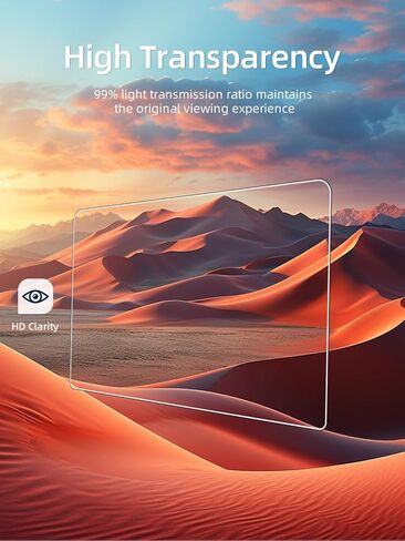 Screen Protector for AYN THOR Dual-Screen Handheld, 1 SET Tempered Glass Film for THOR Gaming Console (Upper Screen + Lower Screen), Anti-Scratch HD Clear High Touch Sensitivity in Kuwait