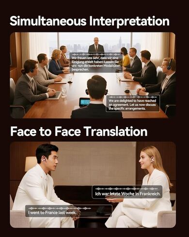 سماعات Sanag S7S Ultra AI Translator، سماعات أذن مفتوحة بلوتوث 6.0، وقت تشغيل 40 ساعة IP67 مقاوم للماء، 4 جرام خفيف للغاية، مشبك للسفر، أسود in Kuwait