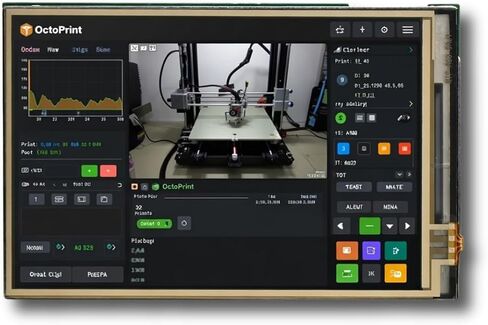 شاشة لمس 3.51 بوصة لـ Raspberry Pi Zero 2W / 2WH / W/Zero - شاشة LCD 320x480 DPI، لمسة مقاومة 4 أسلاك، تحديث 60 هرتز، اتصال GPIO المباشر (لا تتضمن لوحة Pi) in Kuwait