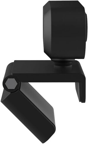 كاميرا ويب 1080 بكسل مع ميكروفون - كاميرا كمبيوتر محمول لسطح المكتب USB2.0 للبث المباشر ومكالمات الفيديو والمؤتمرات ودوران 360 درجة وتصميم مشبك in Kuwait