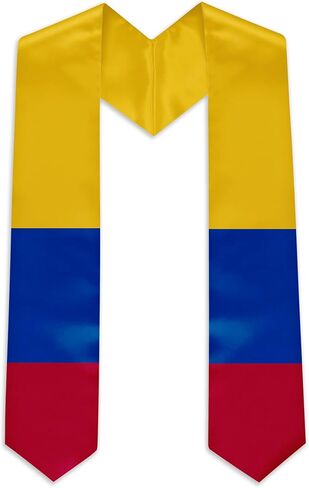 Unisex Flag Graduation Stole Flag Graduation Sash Honor Stole for Graduation Students in Saudi Arabia
