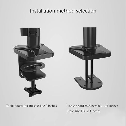 PC Monitor Mount Bracket Single Monitor Mount Monitor Monitor Mount Monitor Mount Monitor Mount Monitor Mount with C Clamp and BA, White-B in Kuwait