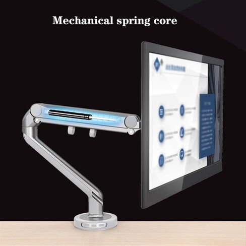 Monitor Arm Single Monitor Mount for 17"-32" Screens, Holds 19.8lbs, Mechanical Spring Single Monitor Desk Mount, Single Monitor Arm with Swivel, Tilt, Rotation Monitor Mount Arm in Kuwait