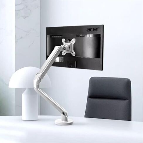 Monitor Arm Single Monitor Mount for 17"-32" Screens, Holds 19.8lbs, Mechanical Spring Single Monitor Desk Mount, Single Monitor Arm with Swivel, Tilt, Rotation Monitor Mount Arm in Kuwait