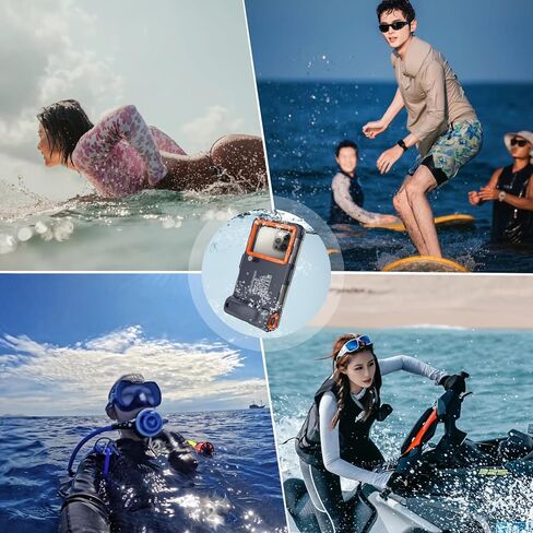 2026 Underwater Phone Cases for Snorkeling, Waterproof Phone Case for Phone 17/16/15/14/13/12Pro Max for Galaxy S25/S24/S23/S22/S21,Scuba Underwater Photo Video Lake Blue in Saudi Arabia