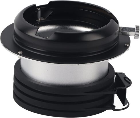 Speedring Adapter Ring for Monolight, Bowens Mount Converter, Aluminum Alloy Speedring to Bowens Adapter for Softbox Lighting Kit with Lightweight Portable Design in Kuwait