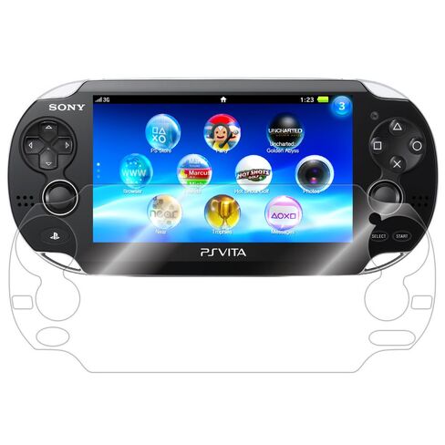 واقي شاشة ArmorSuit MilitaryShield لجهاز Sony PlayStation Vita - [أقصى تغطية] فيلم شفاف عالي الدقة مضاد للفقاعات in Kuwait
