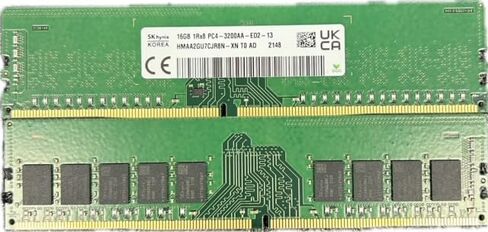 16 جيجابايت 1Rx8 PC4-3200MHz PC4-25600E ECC UDIMM/1.2V 288-Pin ECC وحدة ذاكرة الخادم غير المخزنة HMAA2GU7CJR8N-XN in Kuwait