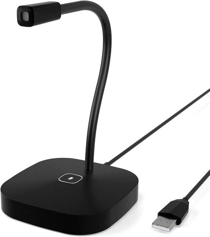 ميكروفون USB لتشغيل ميكروفون الألعاب للبث مع زر كتم الصوت، مثالي لاجتماعات الألعاب والبث المباشر in Kuwait