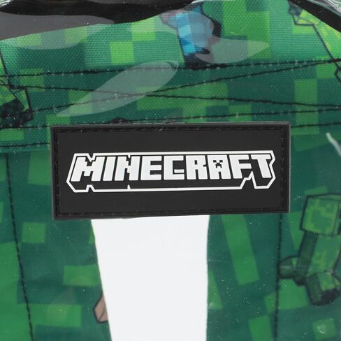 حقيبة ظهر Bioworld Minecraft Creepers للأطفال مصنوعة من مادة PVC الشفافة مقاس 16 بوصة in Kuwait
