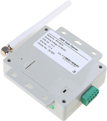 2G RTU5034 وحدة فتح بوابة المرآب اللاسلكية وحدة التحكم عن بعد تدعم 200 مستخدم من البلاستيك الأبيض in Kuwait