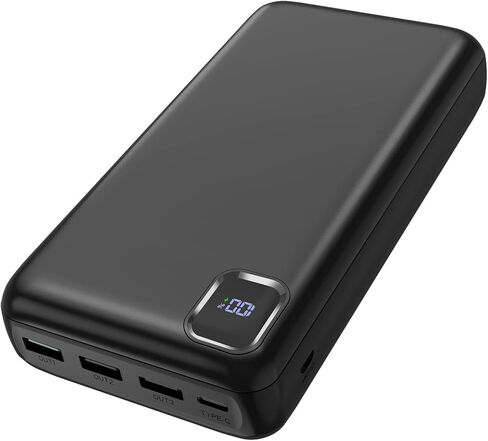 Portable Charger 50000mAh Power Bank, PD 30W Fast Charging External Battery Pack,High Capacity External Battery Pack for Camping, Portable Phone Charger for iPhone Samsung Android in Kuwait