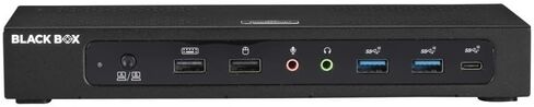 Black Box Network Services USBC2000-KDUAL USB-C 4K محطة إرساء مزدوجة in Kuwait