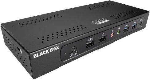 Black Box Network Services USBC2000-KDUAL USB-C 4K محطة إرساء مزدوجة in Kuwait