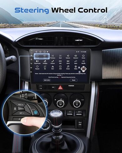 [2G+64G] Car Radio Stereo for Toyota GT86/Subaru BRZ Scion FRS 2012 2013 2014 2015 2016, Wireless CarPlay Android Auto, 9 inch 2.5D Touchscreen Stereo, 5GWiFi GPS, Backup Camera FM RDS in Kuwait