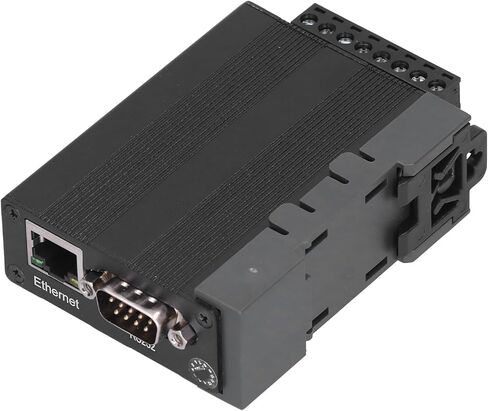 RS232 / 485/422 إلى وحدة خادم الأجهزة التسلسلية Ethernet، سبائك الألومنيوم، DC 9V - 24V - ناقل حركة شفاف، دعم متعدد البروتوكولات للأتمتة الصناعية وحركة المرور in Kuwait