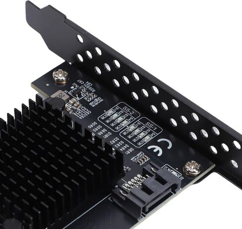 Cuifati PCIe إلى بطاقة ATA التسلسلية 6 جيجابت في الثانية PCI Express 4X إلى 2 منفذ SFF8087 9 منافذ مع شريحة RTL9101 لخادم سطح المكتب NAS in Kuwait