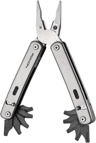 إطار Roxon S804 Flex متعدد الأدوات، تصميم وحدات مفتوح المصدر وأداة متعددة قابلة للتخصيص للحمل اليومي (EDC)، والهوايات والأنشطة الخارجية in Kuwait