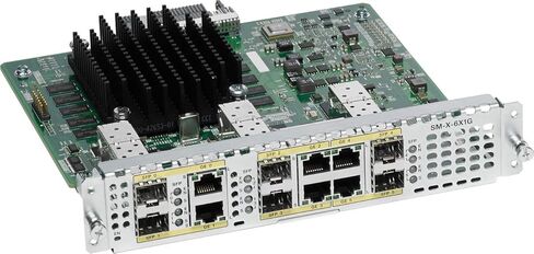 Cisco SM-X-6X1G وحدة SFP جيجابت إيثرنت مزدوجة الوضع GE / SF ISR44 ذات 6 منافذ (متجددة) in Kuwait