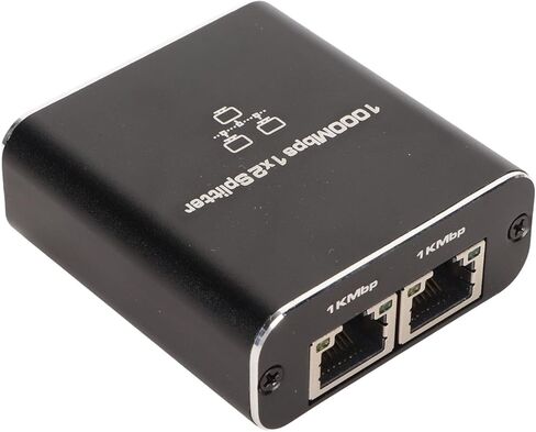 محول إيثرنت جيجابت Sxhlseller RJ45، 8 منافذ غير مُدارة، تشغيل صامت، مادة سبائك الألومنيوم، وصول متزامن للإنترنت للمنزل والمكتب in Kuwait