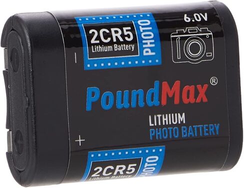 بطاريات PoundMax 2CR5 / DL245 بطارية ليثيوم صور 6 فولت - عدد 1 in Kuwait